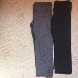 Calvin Klein Capris Cropped Leggings Dark Grey